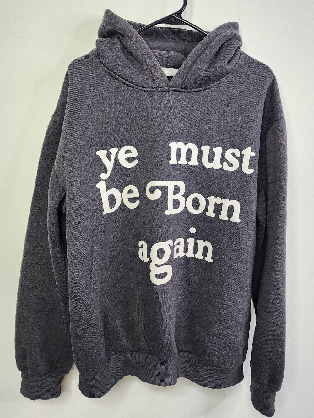 The Cactus Plant Flea Market Ye Must be Born Again GRAY Hoodie in size X Large